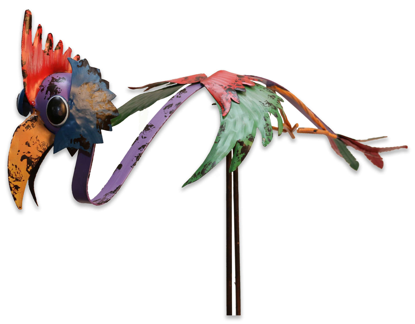 Wippfigur Vogel Gartenstecker