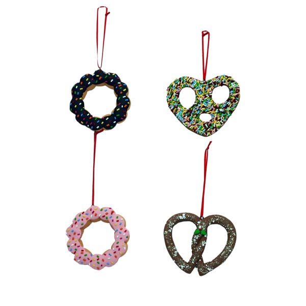 Hänger Gebäck set/4