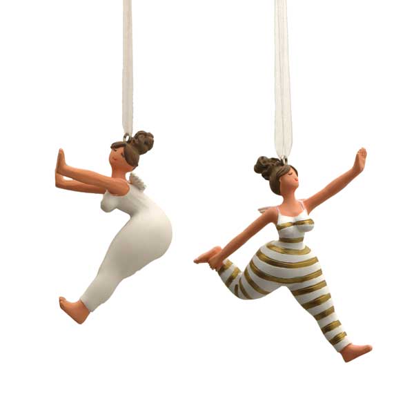 Ensemble de cintres d'ange de yoga/2