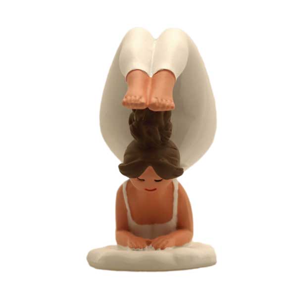 Yoga Engel Dekofigur