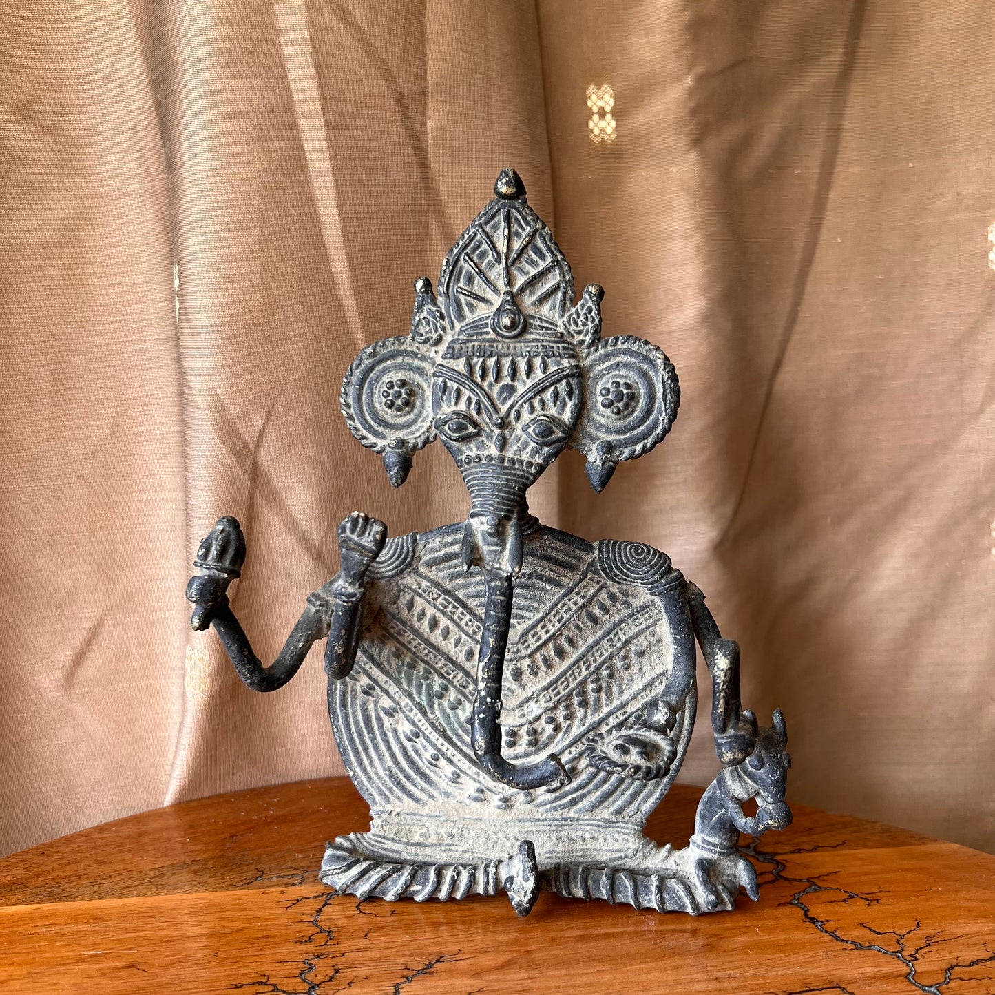 Figurine décorative Bastar - Figurine vintage en laiton (Inde)