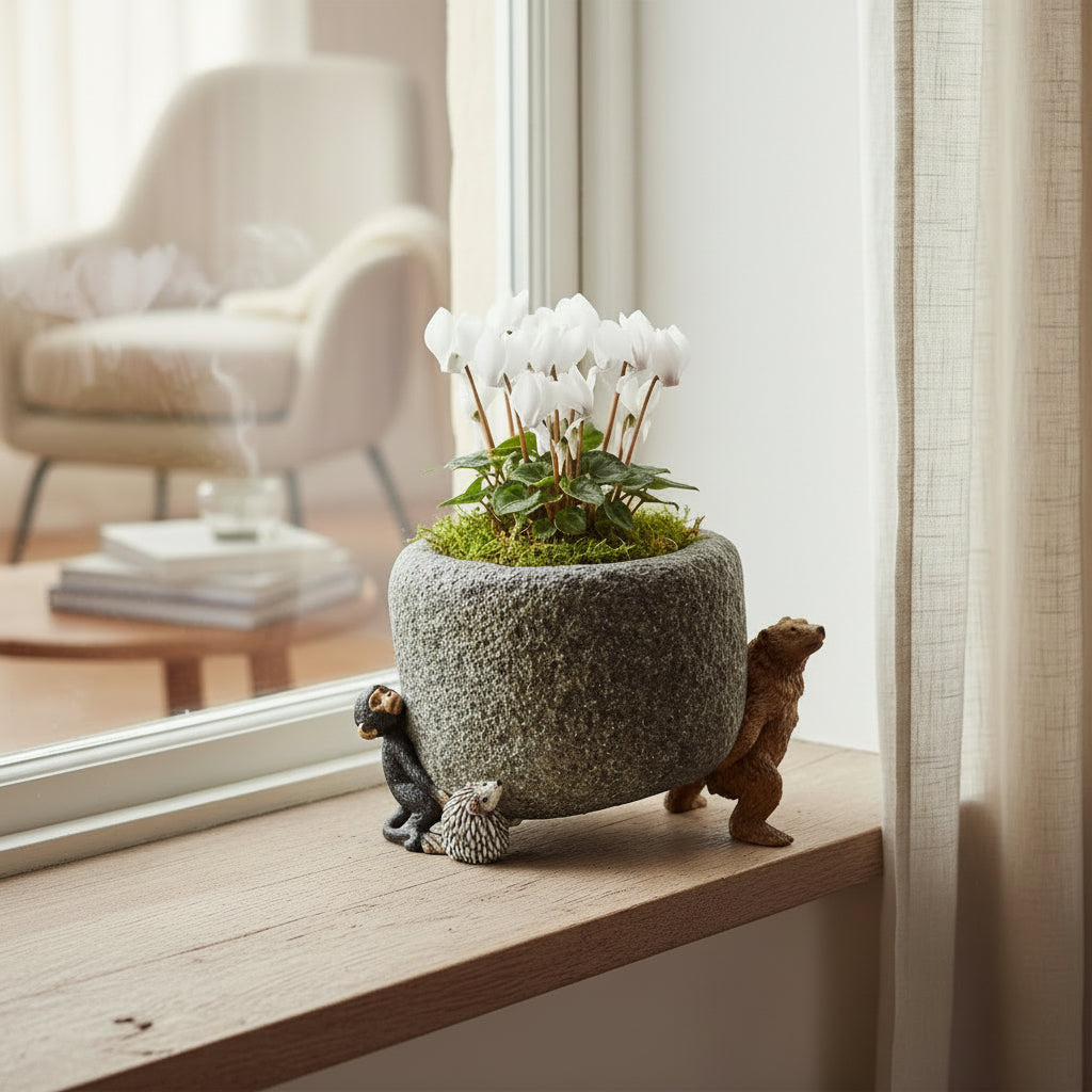 Animali da ciotola per piante