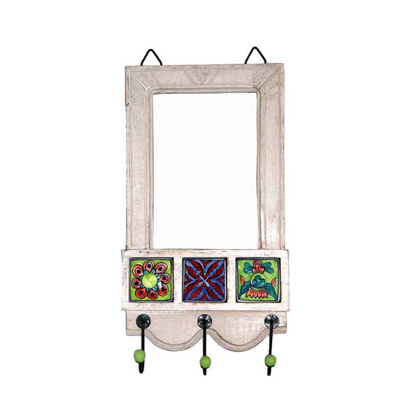 Miroir suspendu avec tiroirs