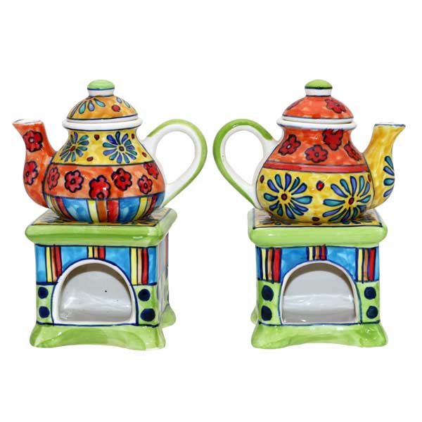 Théière avec réchaud petite taille