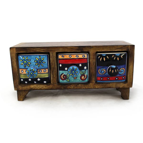 Mini meuble à 3 tiroirs