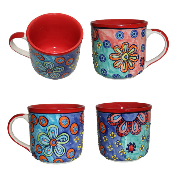 Tazza Jumbo Daisy 520ml - Ceramica dipinta a mano
