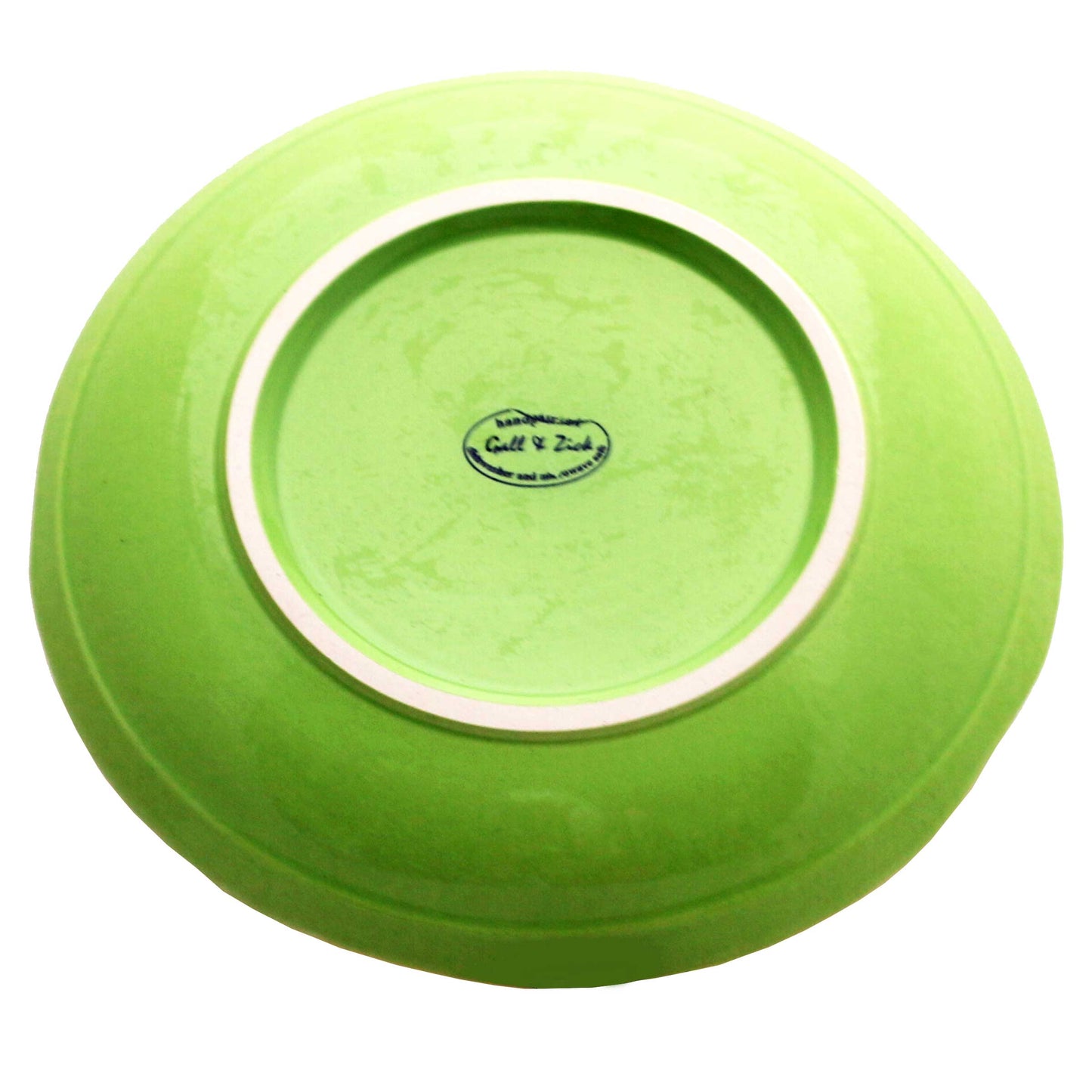 piatto per la colazione giallo/verde