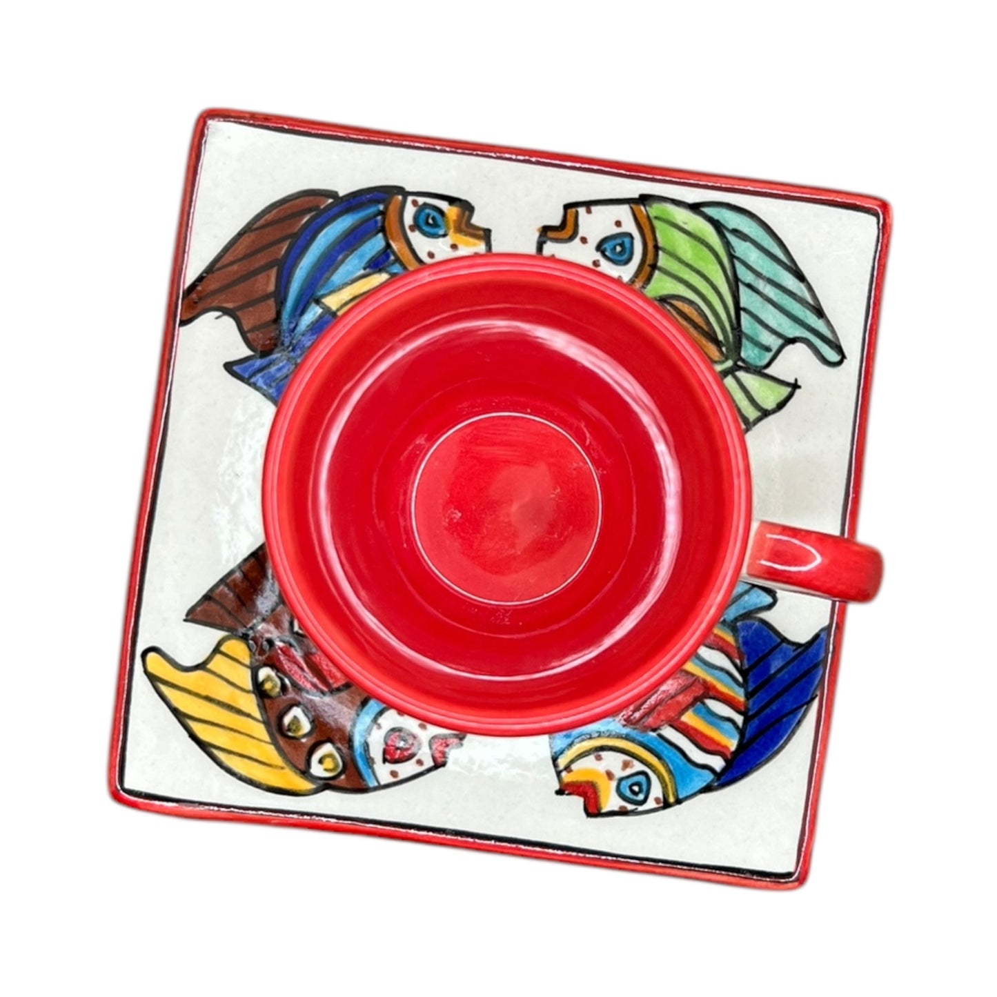 Espressotasse Fische