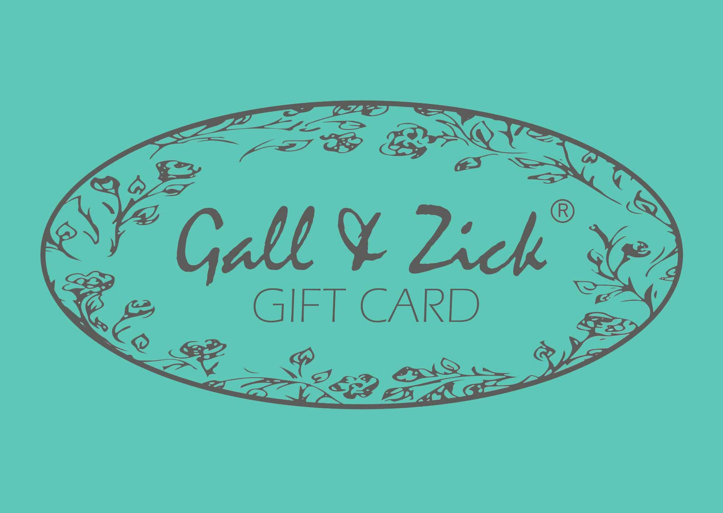 Chèque cadeau Gall & Zick
