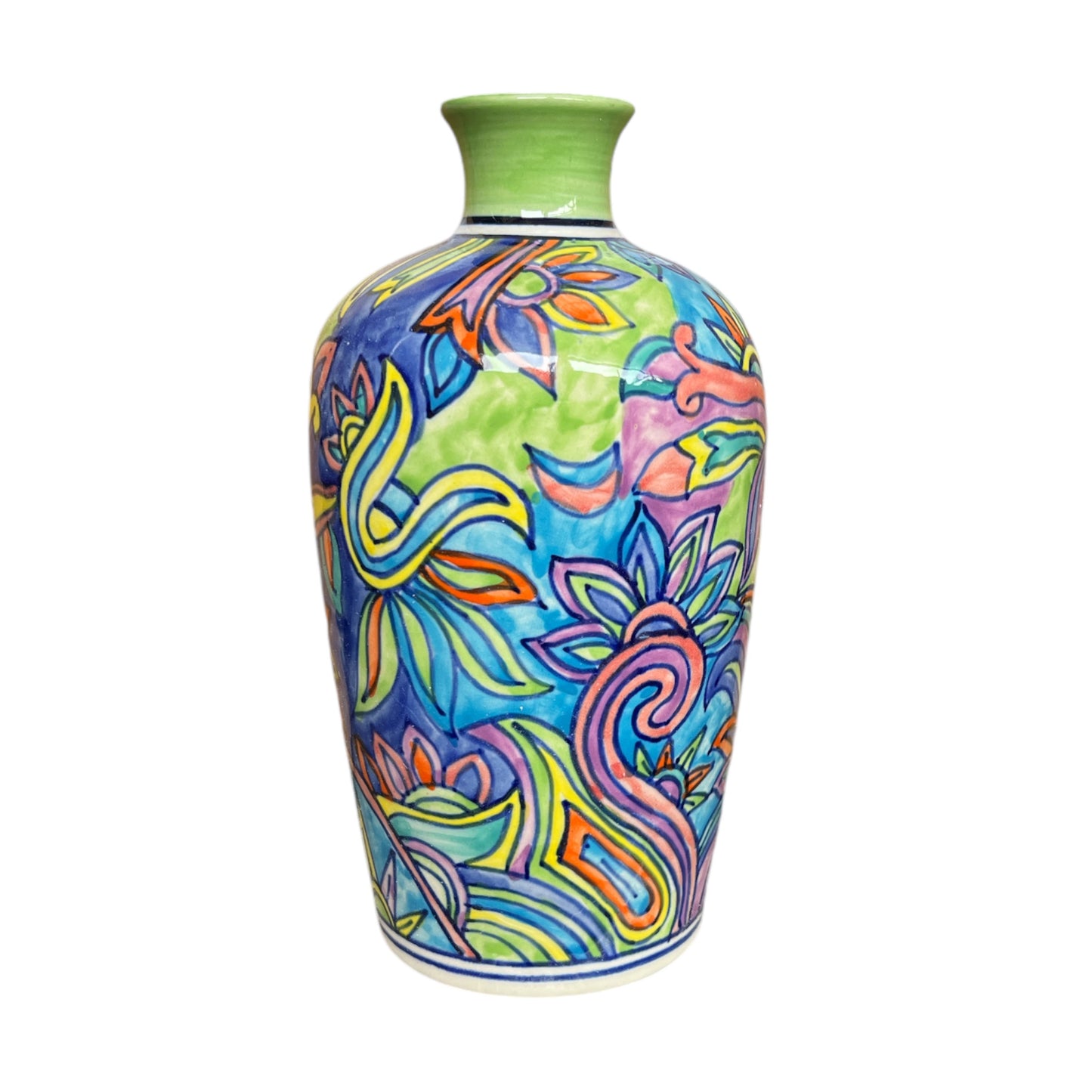 Vaso di fiori colorato, grado B