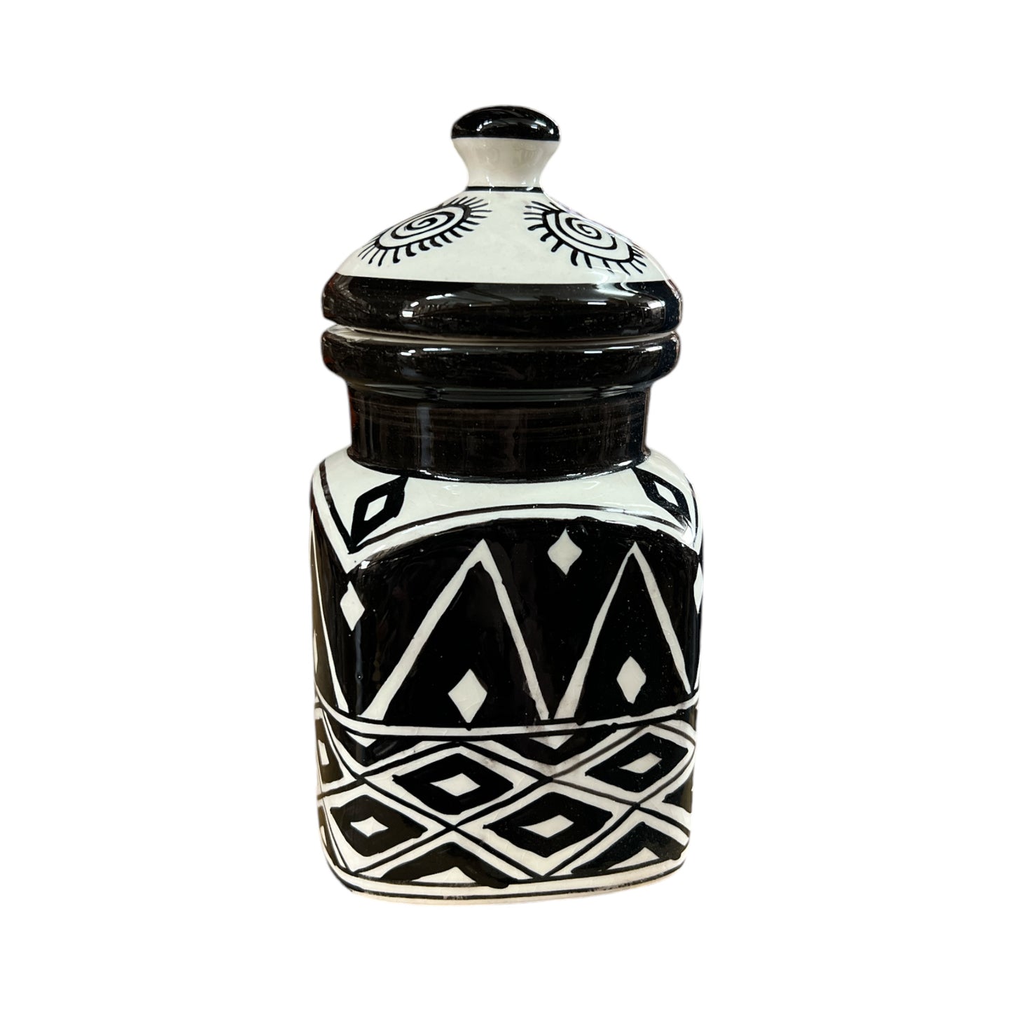 Behälter schwarz/weiß