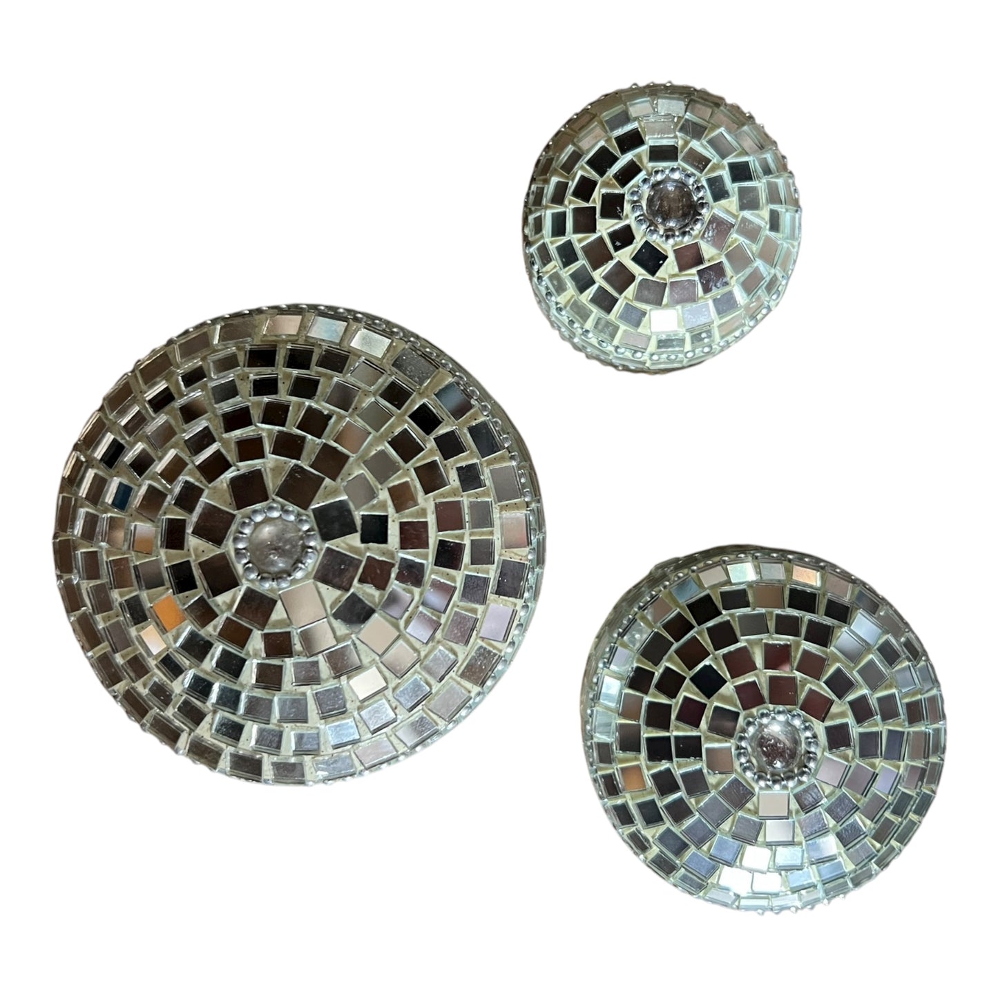 Glitzerdosen Set 3-teilig