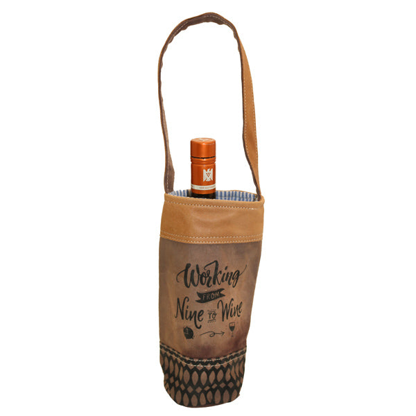 Fireman bottle holder