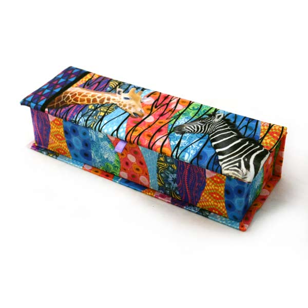 Schmuckbox Zebra - Kleine Schmuckaufbewahrung im Zebra-Design