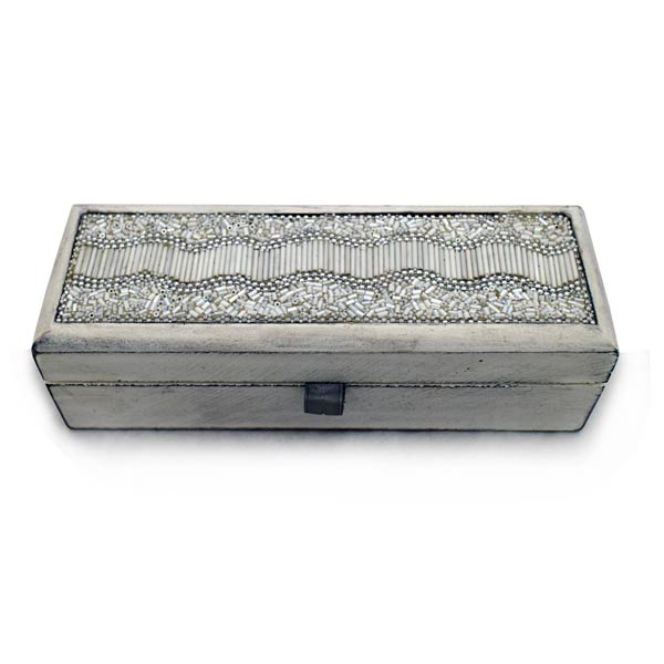 Box rechteckig weiß