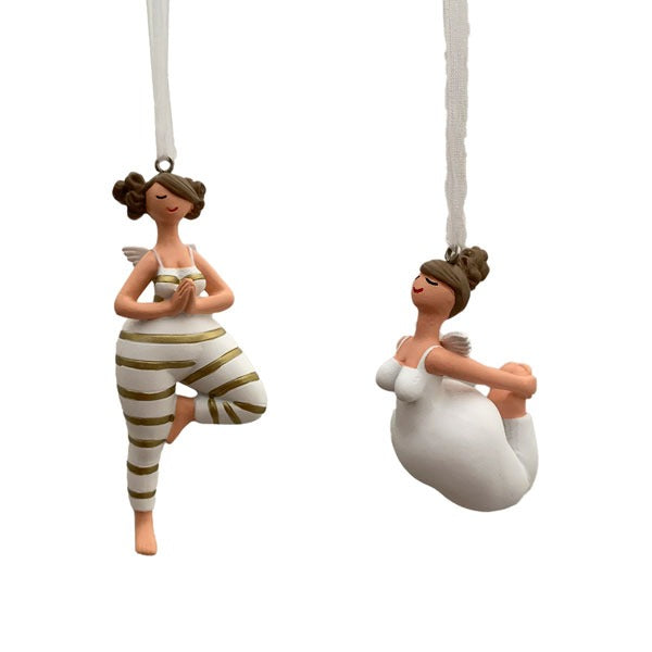 Set ciondolo angelo yoga/2