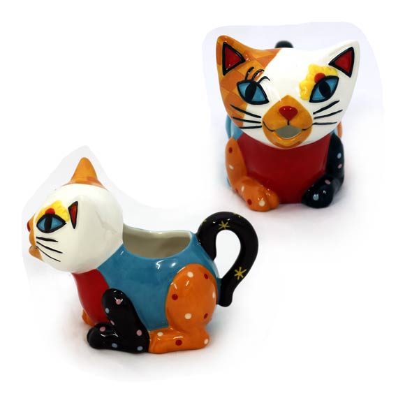 Katzen Milch & Zuckerpot