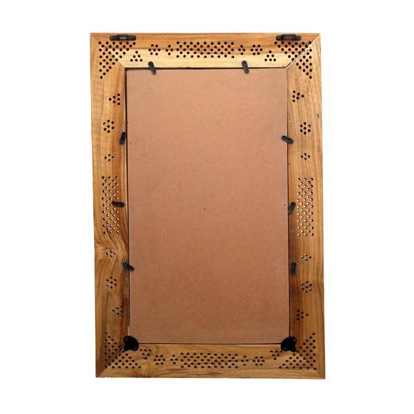 Specchio da parete in teak