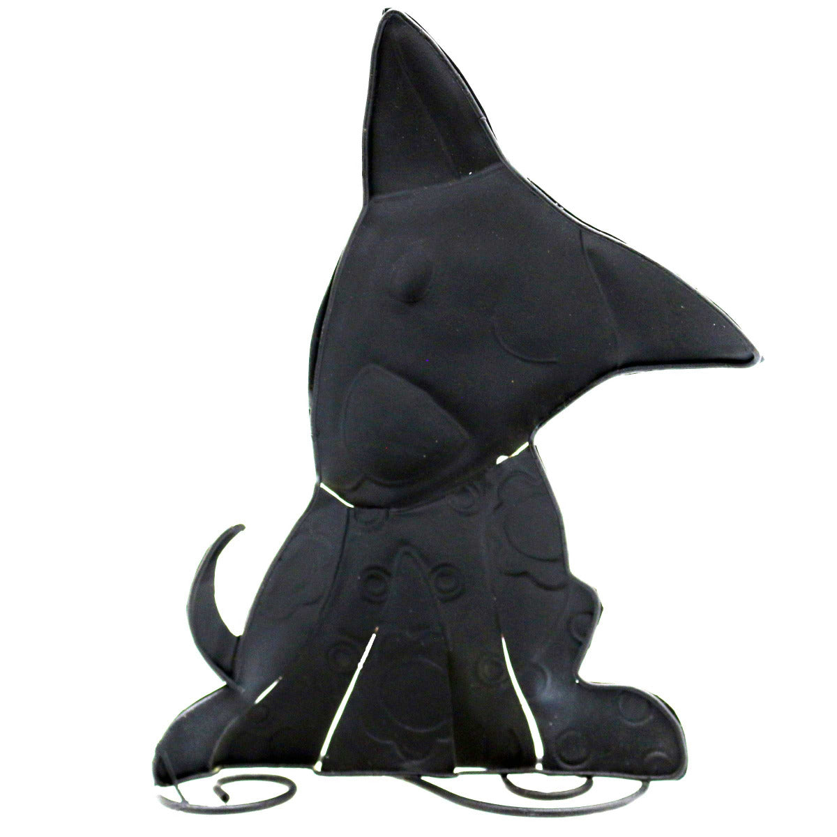 Figura del cane colorata