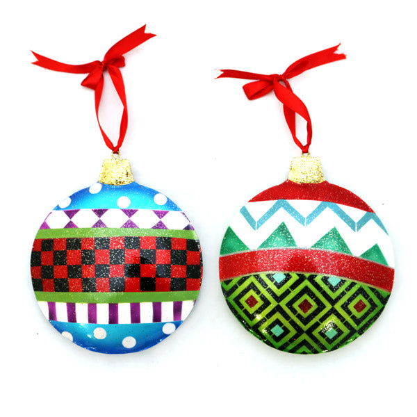 Palle dell'albero piatte