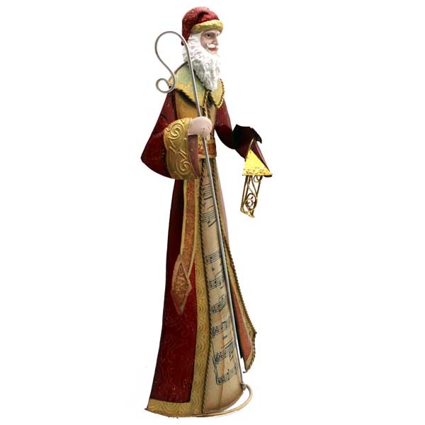 Santa Claus with a staff