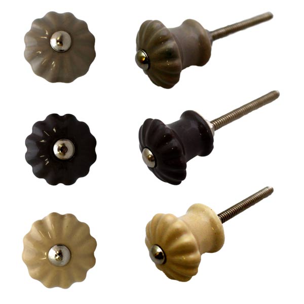 Knopf einfarbig klein