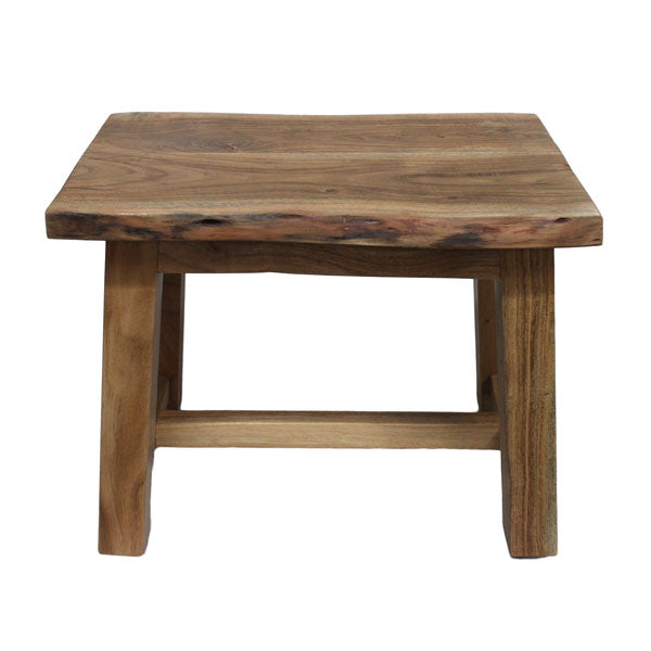 Sgabello in legno, legno di acacia