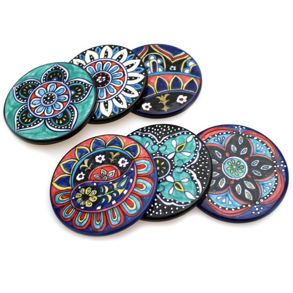 Untersetzer Keramik Set/4