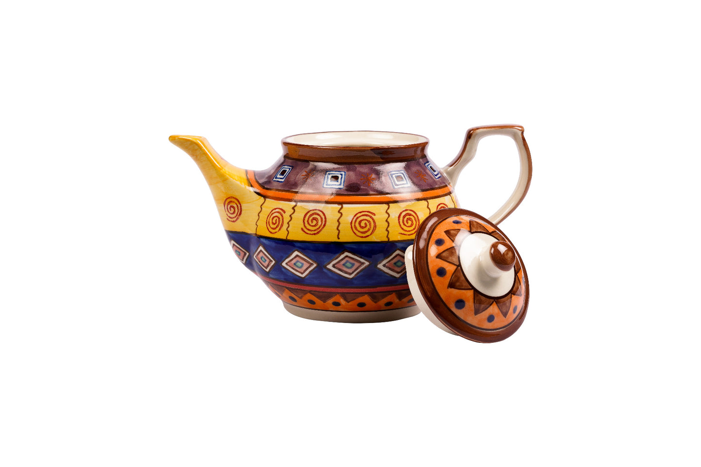Teekanne handbemalt