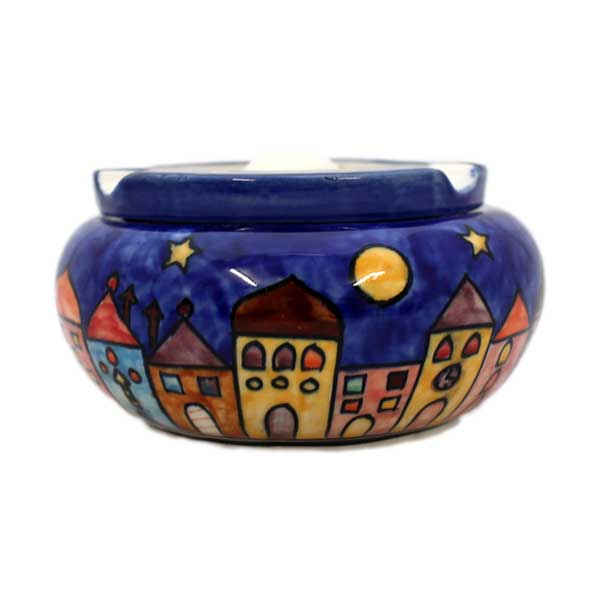 Wind ashtray ceramic