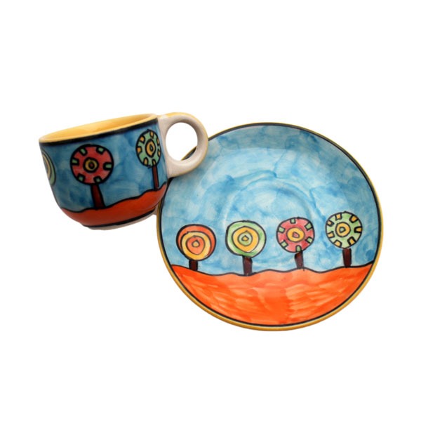 Espressotasse mit Unterteller