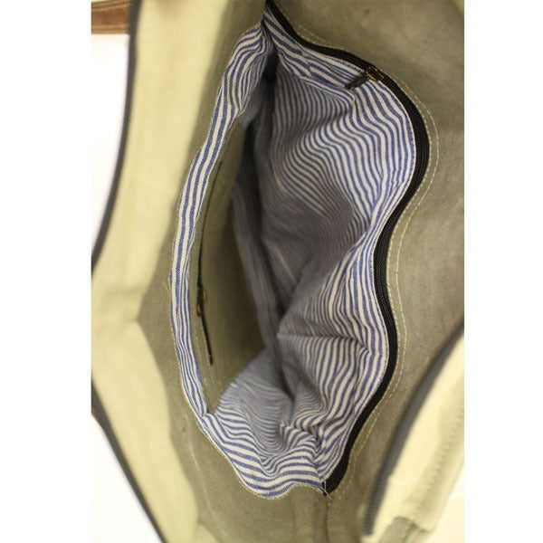 Canvas Umhängetasche