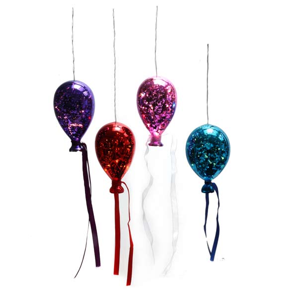 LED Ballong Glas