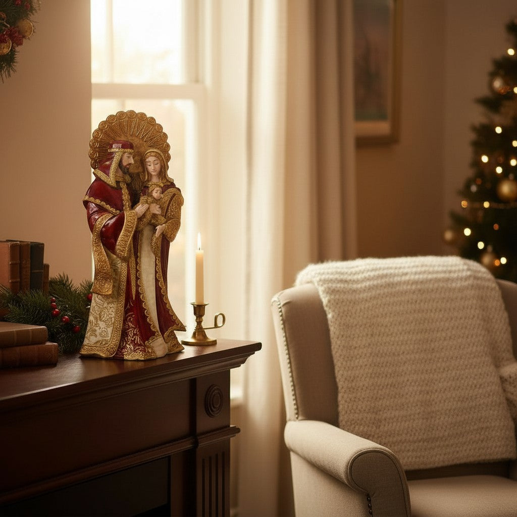 Sainte Famille rouge