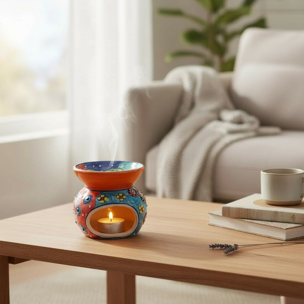 Duftlampe aus Keramik