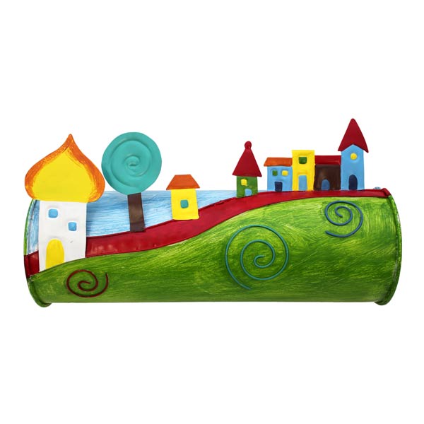 Rouleau de journaux du village