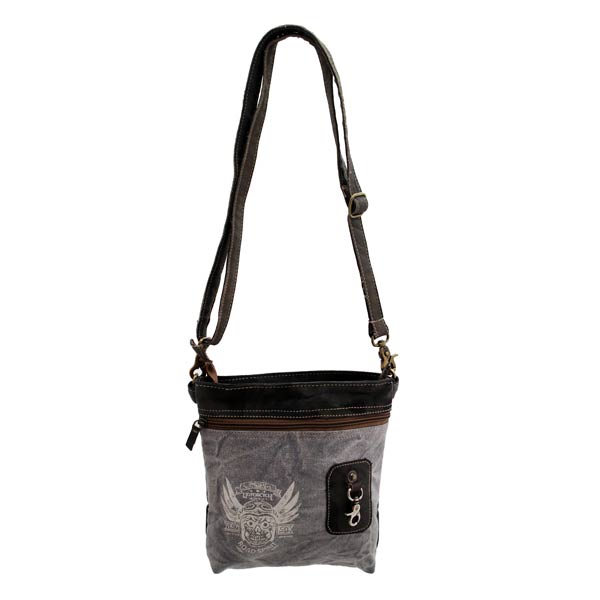 Borsa a tracolla in tela