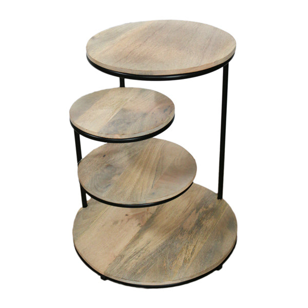 Decorative table with tiers, flower bench