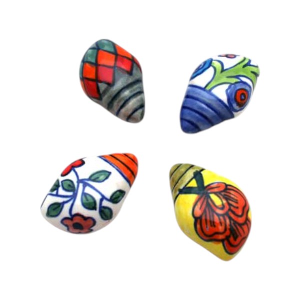 Muschel Magnete handbemalt