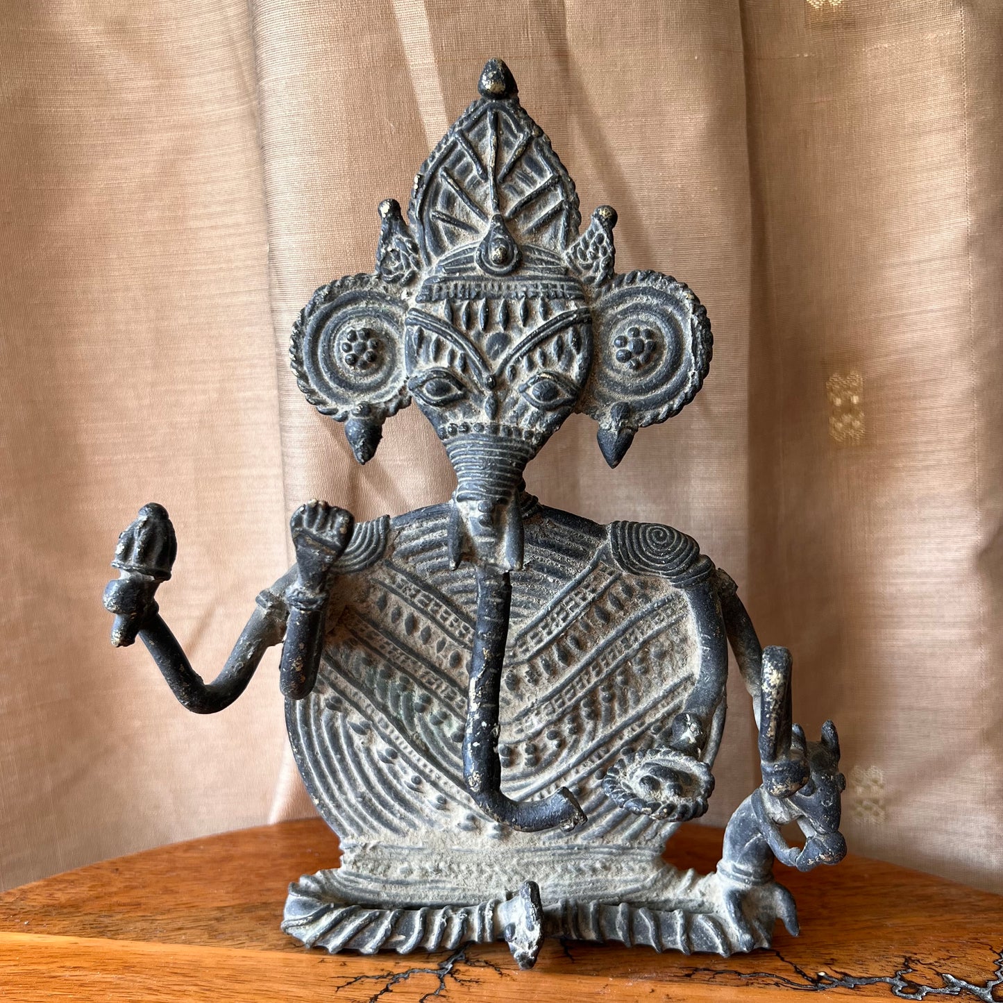 Figurine décorative Bastar - Figurine vintage en laiton (Inde)