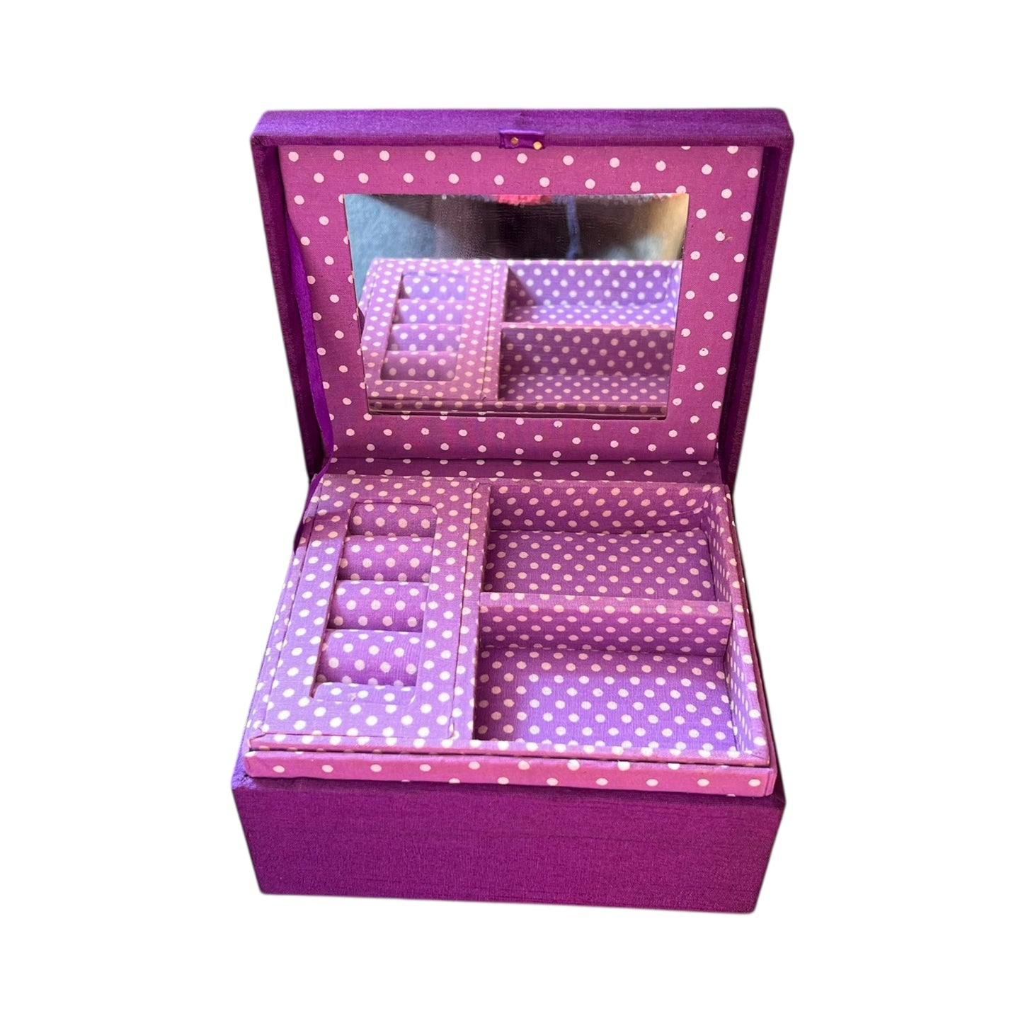 Schmuckschatulle lila