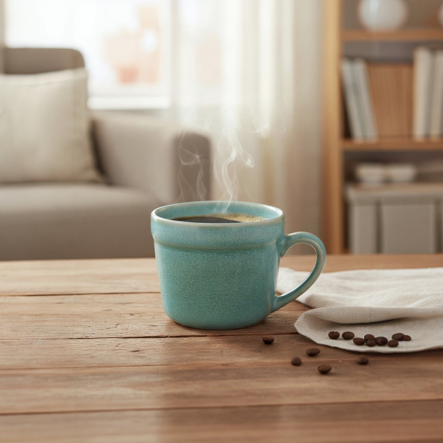 Tasse Türkis Groß Studiopottery