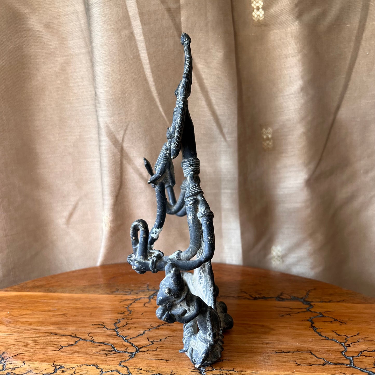 Figurine décorative Bastar - Figurine vintage en laiton (Inde)