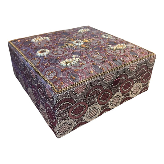 Schmuckschatulle Lila quadratisch