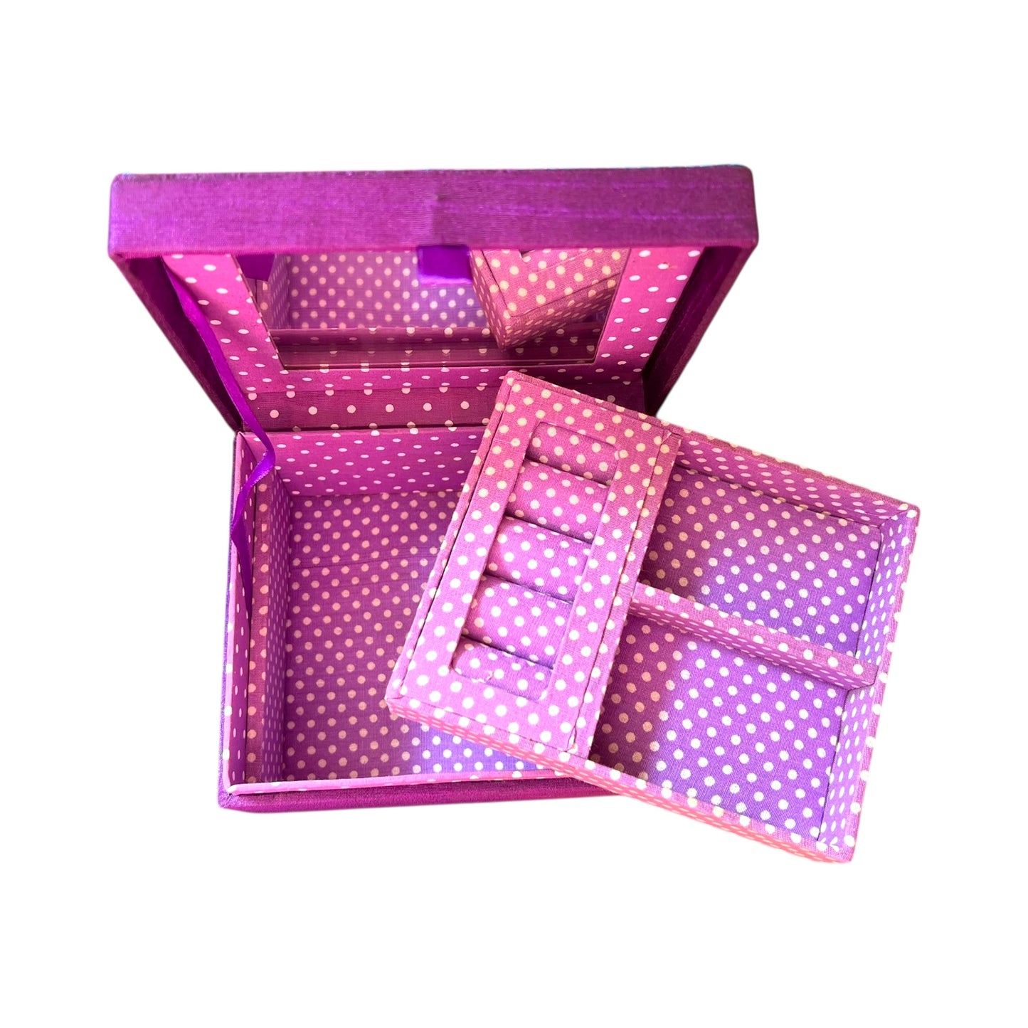 Schmuckschatulle lila