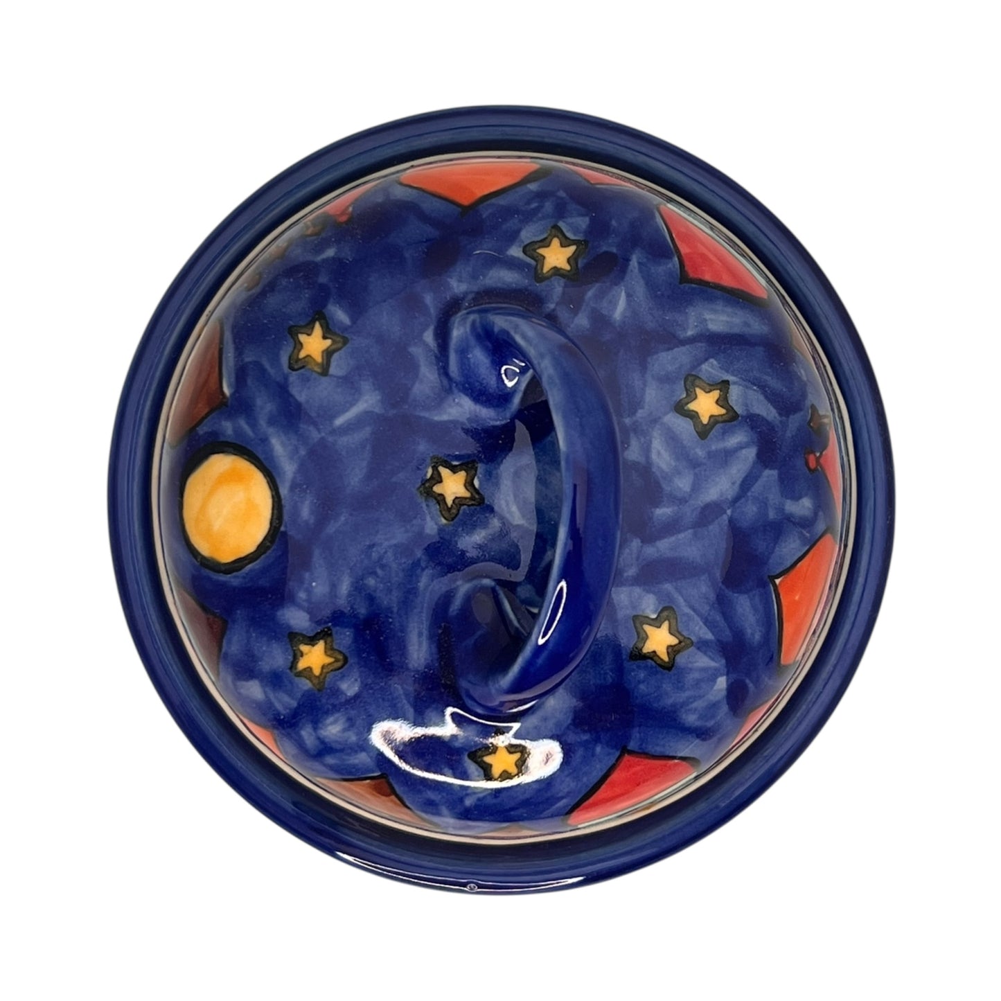 Käseglocke rund aus Keramik