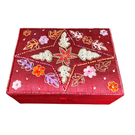 Schmuckschatulle rot