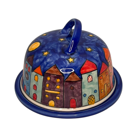 Käseglocke rund aus Keramik