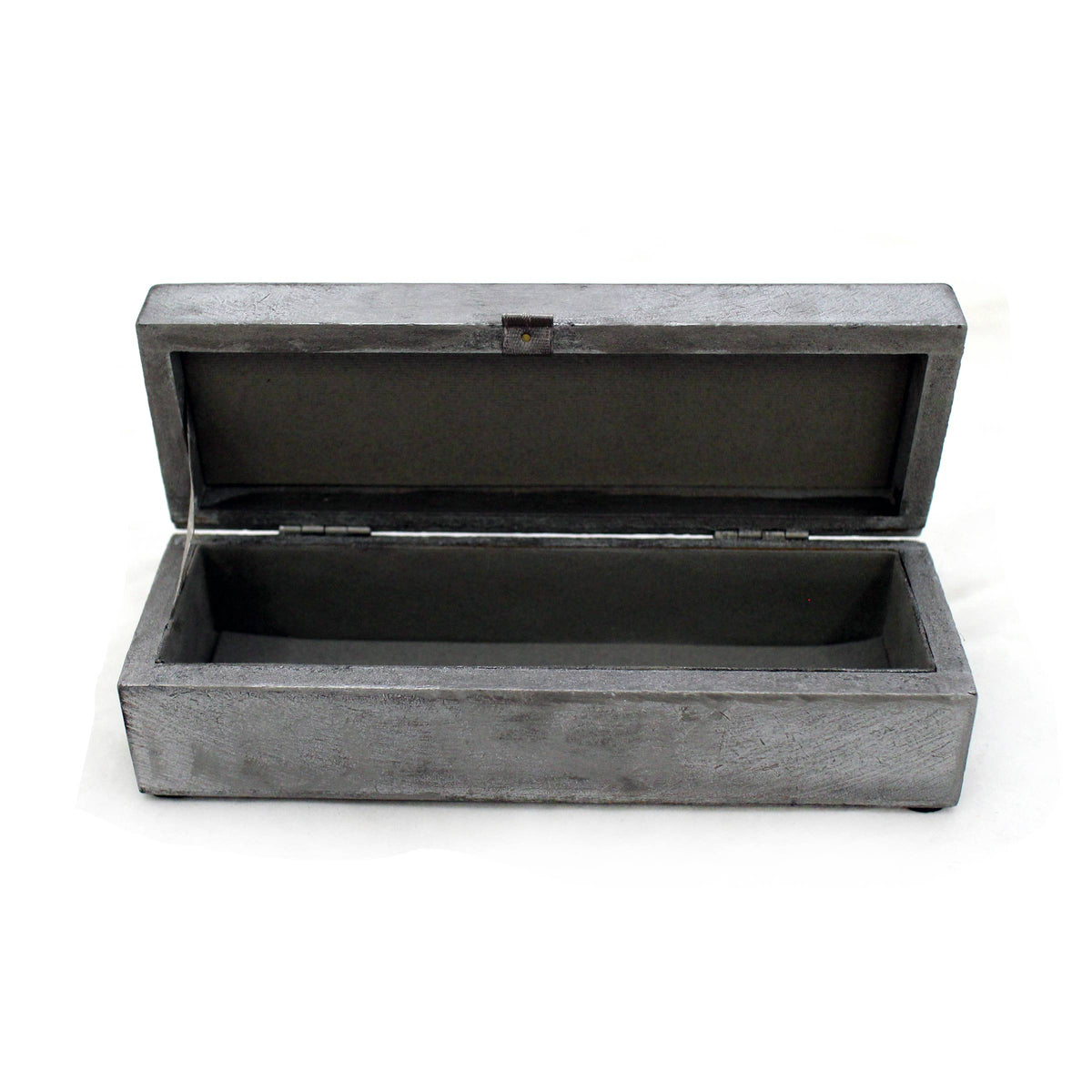 Boîte rectangulaire midi grise