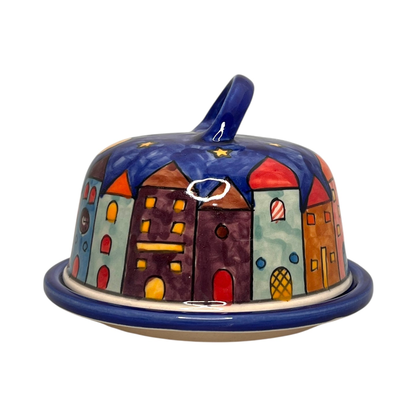 Käseglocke rund aus Keramik